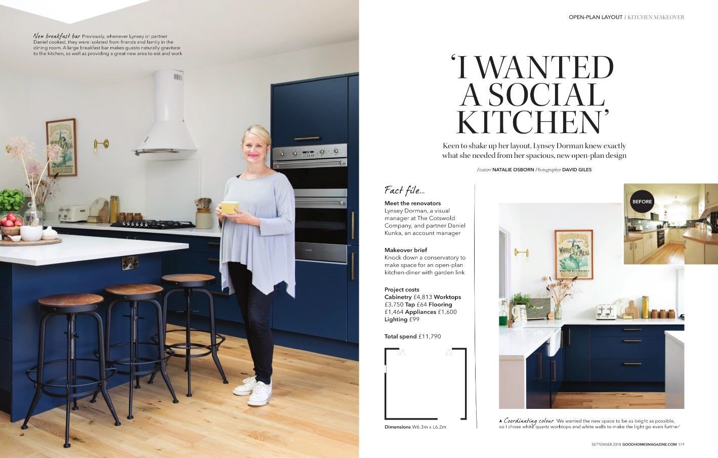 FRGW renovation featured in Good Homes magazine